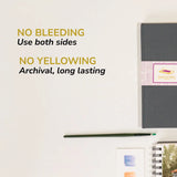 Maesstría Premio Hard Cover Watercolour Stitched Journals- Natural Rough