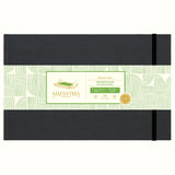 Maesstría Premio Hard Cover Watercolour Stitched Journals- Natural Rough