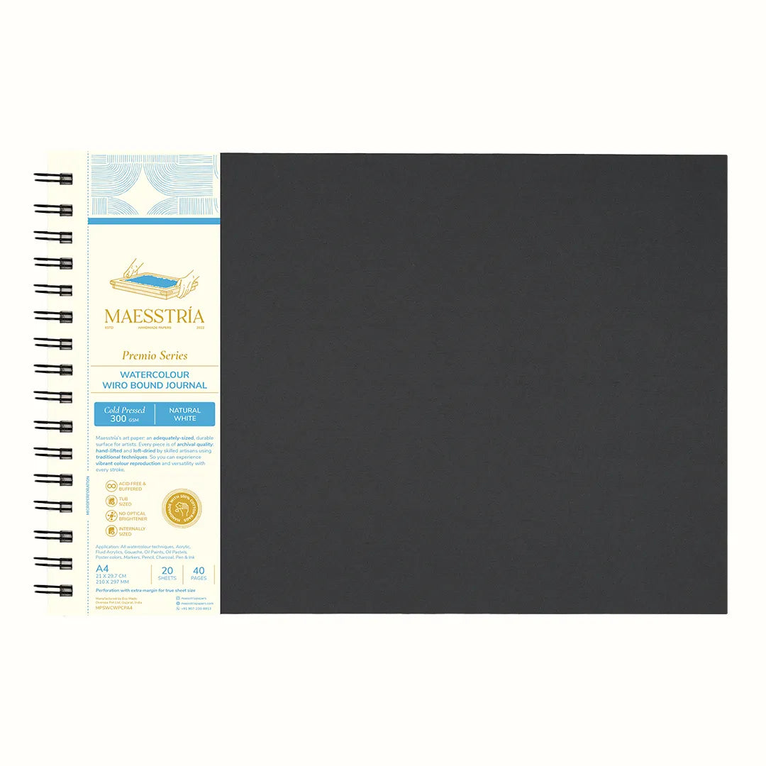 Premio Hard Cover Wiro Bound Journals - Maesstría Papers