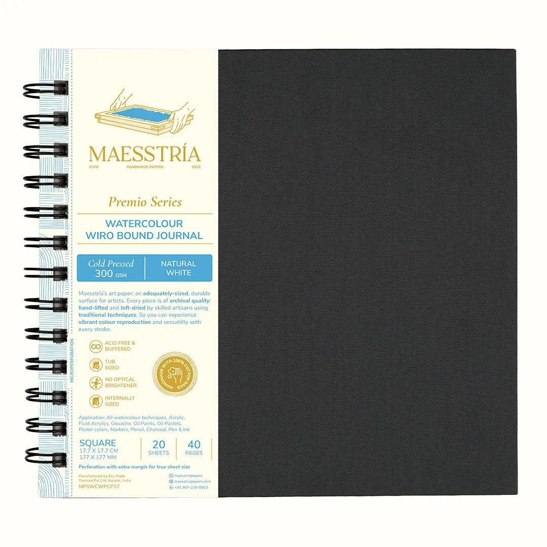 Premio Hard Cover Wiro Bound Journals - Maesstría Papers