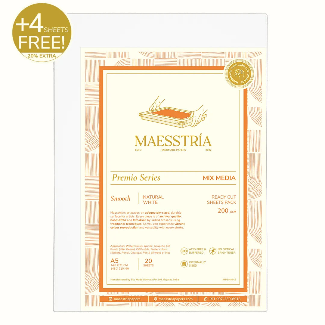 Maesstría Premio Ready Cut Sheets Pack - Maesstría Papers
