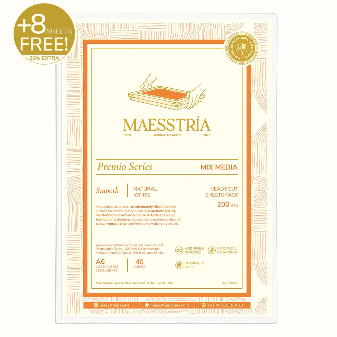 Maesstría Premio Ready Cut Sheets Pack - Maesstría Papers