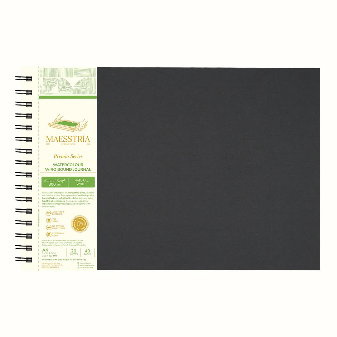 Premio Hard Cover Wiro Bound Journals - Maesstría Papers