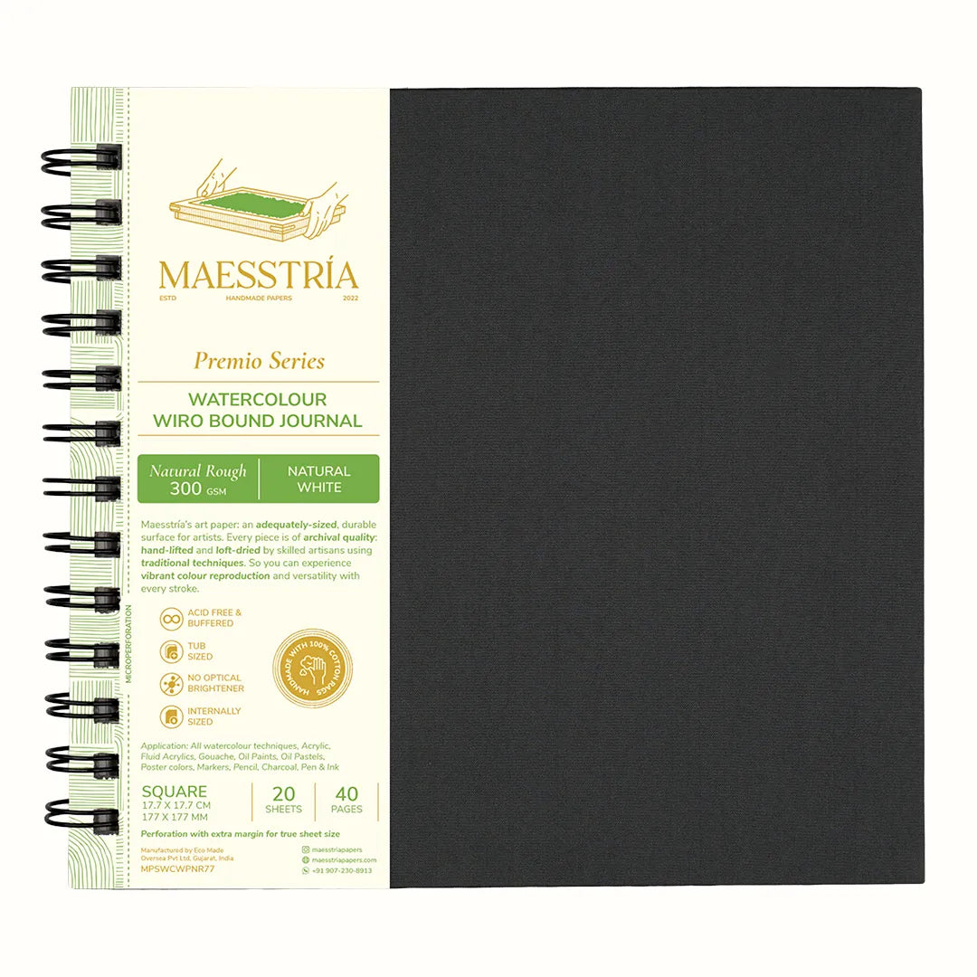 Premio Hard Cover Wiro Bound Journals - Maesstría Papers