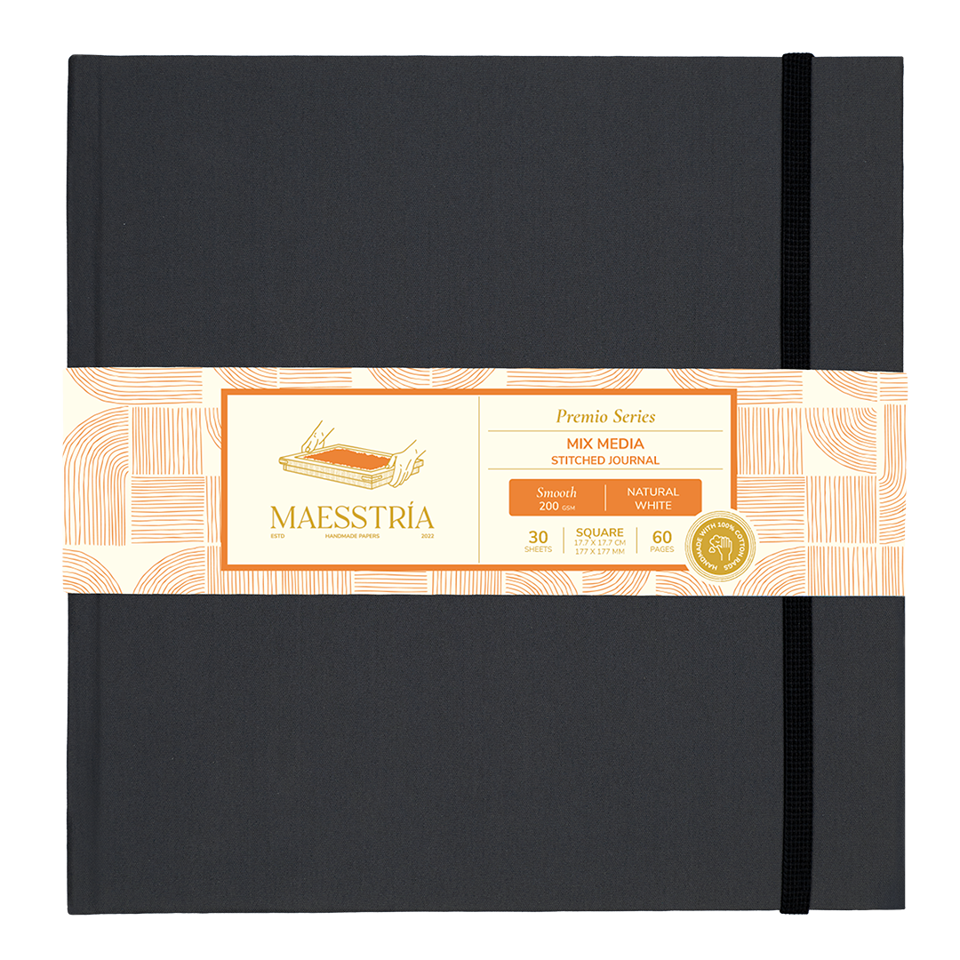 Premio Hard Cover Stitched Journals- Mix Media