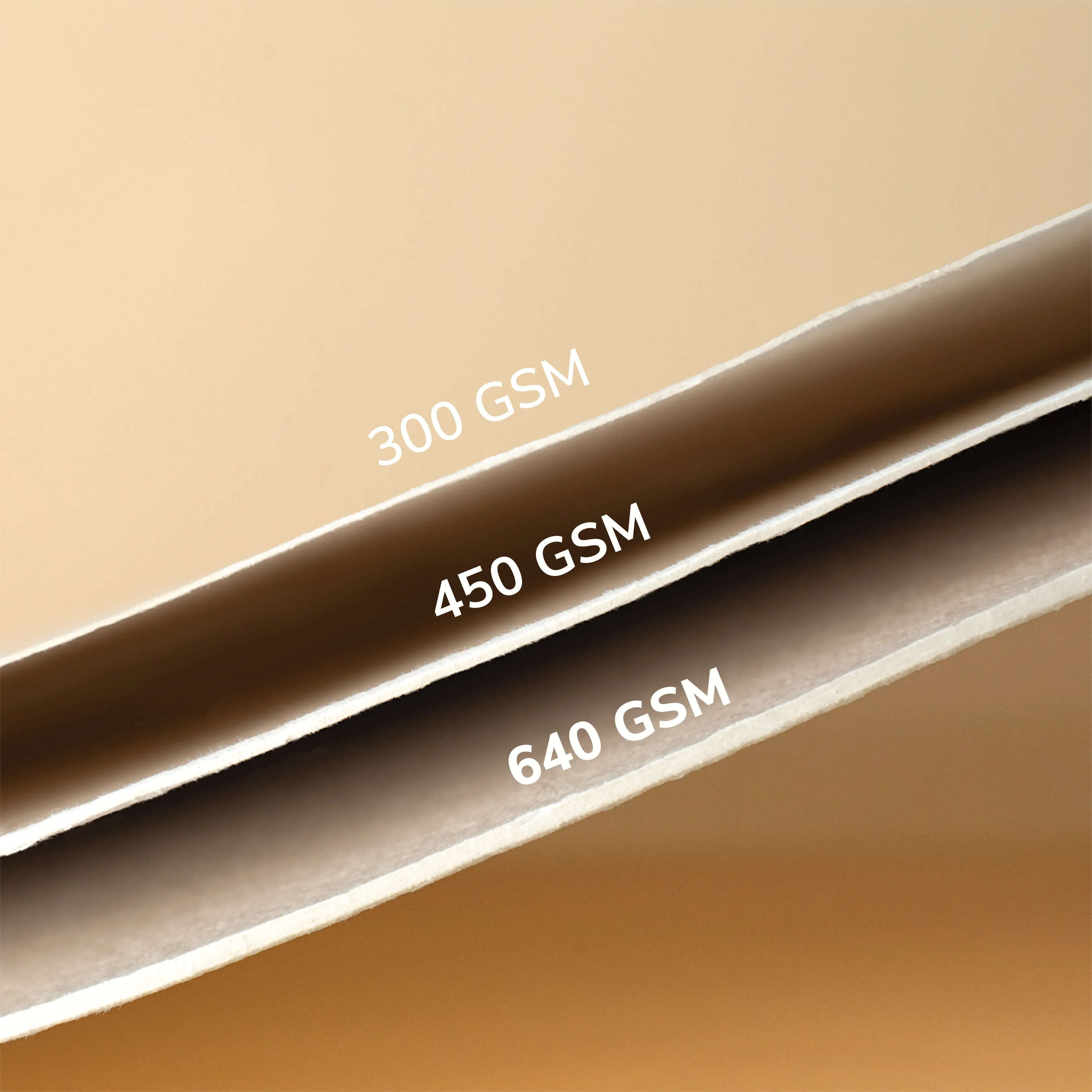 different types of paper thickness